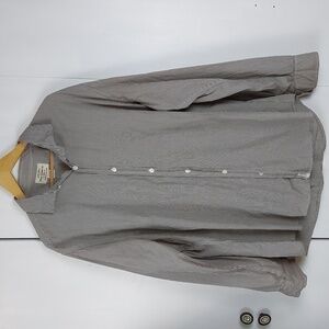 Polo Jeans Co  Mens Black/ White Checked Longsleeve button down Shirt Sz.XXL